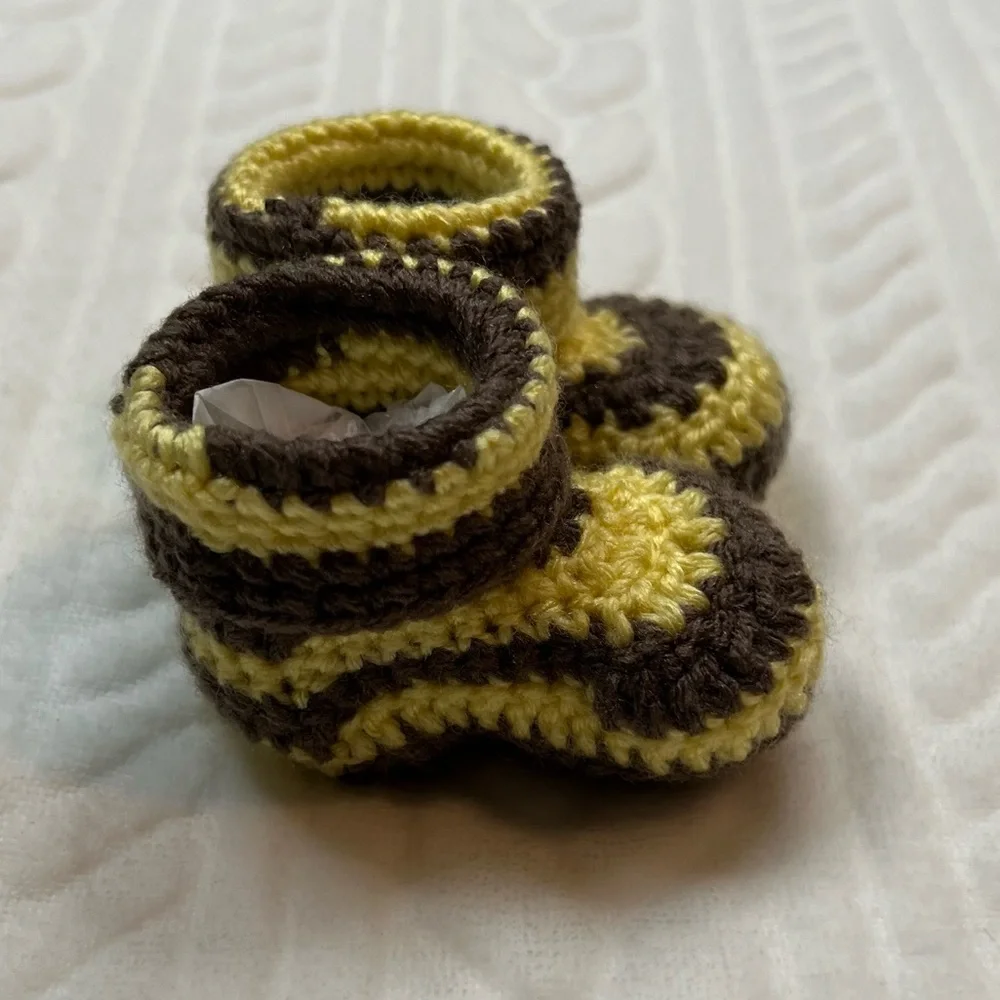 💗 ‎ *NEW* Handmade Crochet Baby Booties/Shoes/Slippers